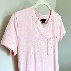 J.Crew Light Pink Pocket T-Shirt Dress (XXS)